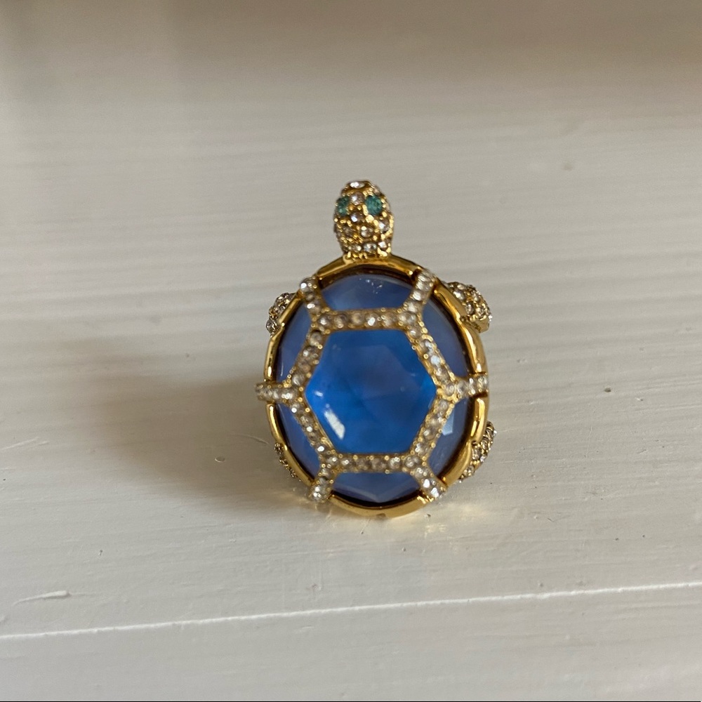 Kate Spade turtle ring like new 7